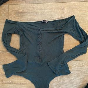 Off Shoulder Bodysuit